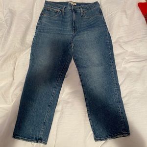 Madewell Classic Straight Jean